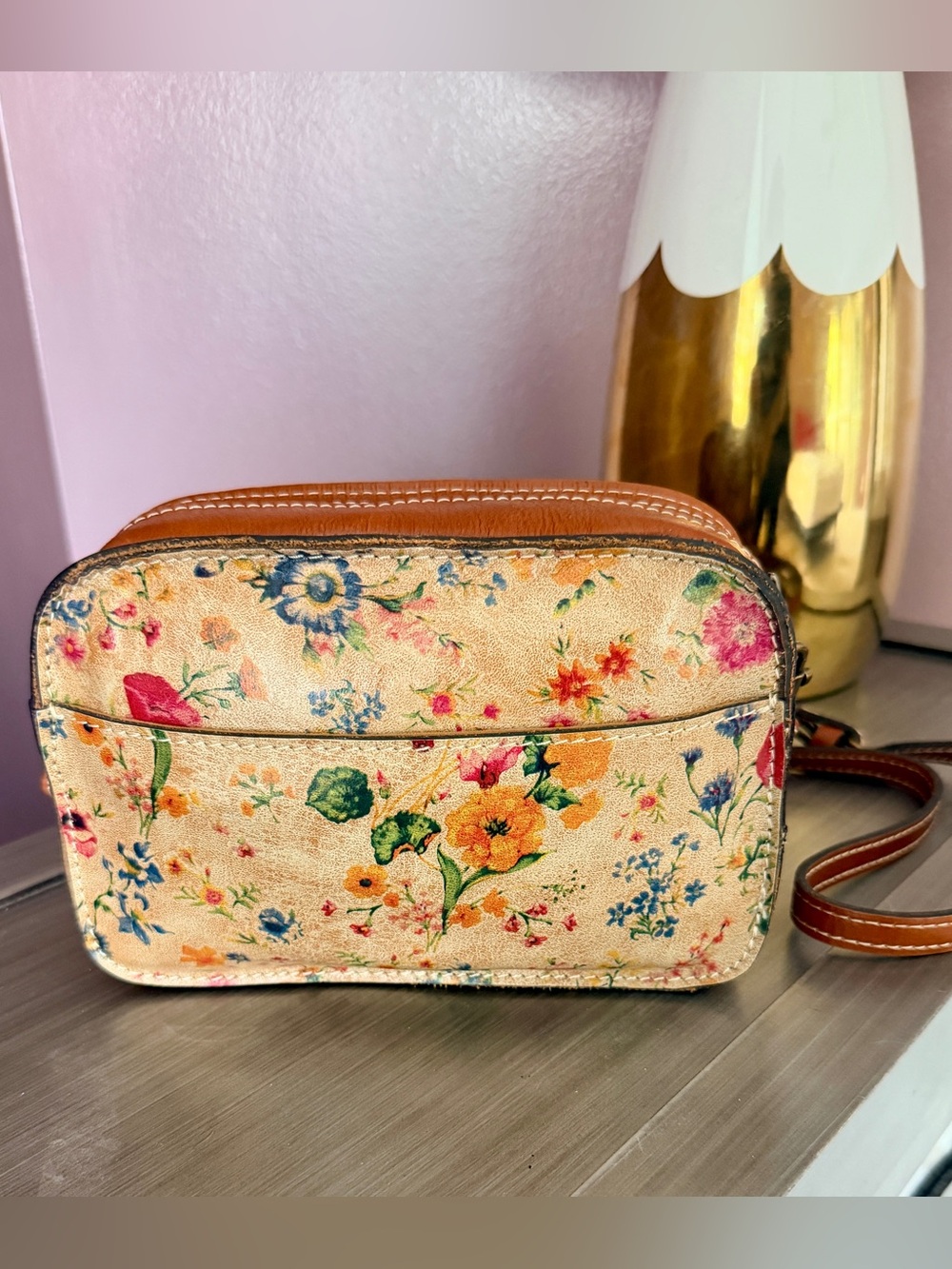 Patricia Nash Prairie Rose Crossbody - Picture 7 of 8